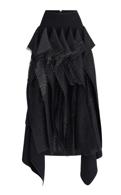 Maticevski Digital Panel Midi Skirt
