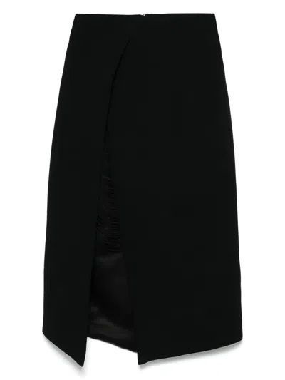 Maticevski Elegy Midi Skirt In Black