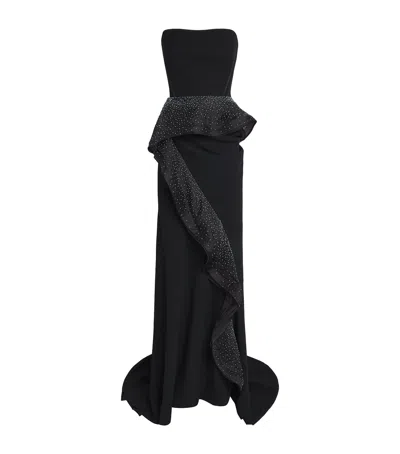 Maticevski Embellished Hopeton Gown In Black