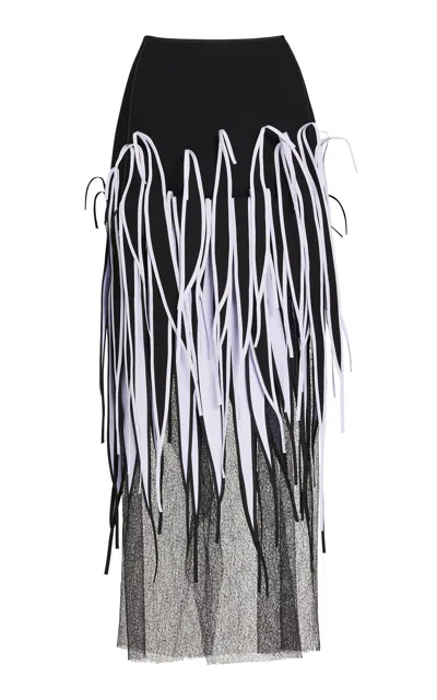 Maticevski Endmost Maxi Skirt In Black
