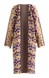 Maticevski Gateway Wrap Coat In Print