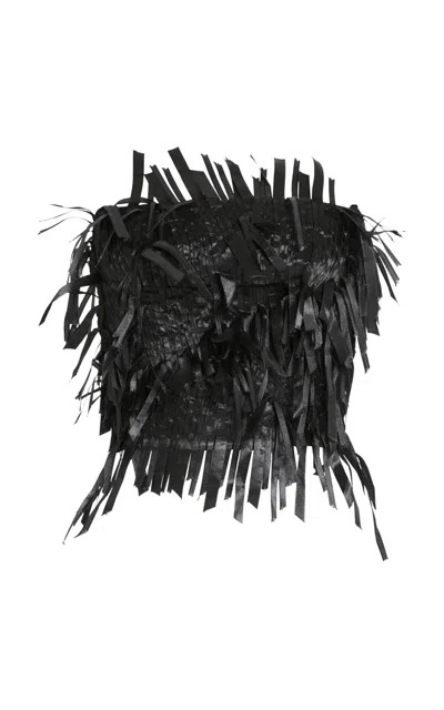 Maticevski Generation Silk Bodice In Black