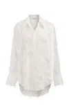 Maticevski Gossamer Silk-blend Shirt In White