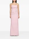 Maticevski Intoxicate Ruched Gown In Purple