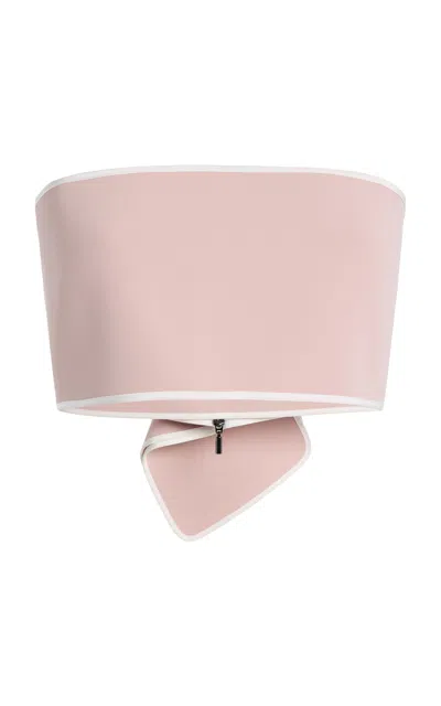 Maticevski Kier Bandeaux Top In Pink