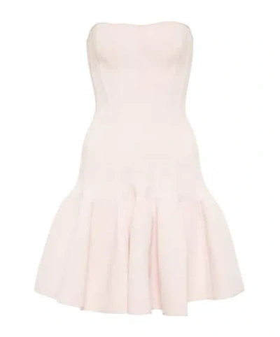 Maticevski Kink Strapless Minidress In Pink