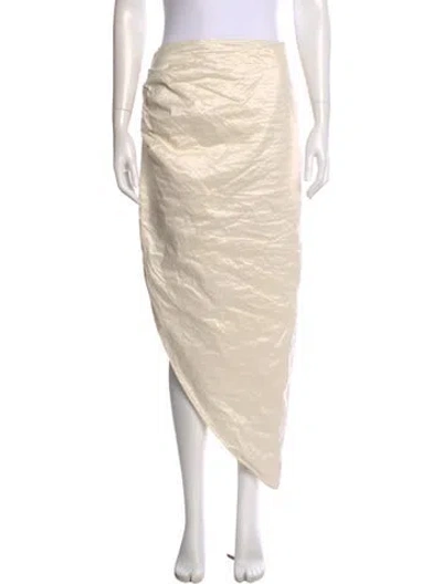 Pre-owned Maticevski Midi Length Skirt In Neutral