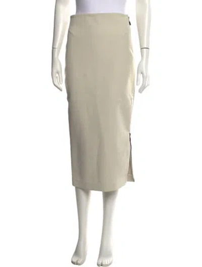 Pre-owned Maticevski Midi Length Skirt In Neutrals