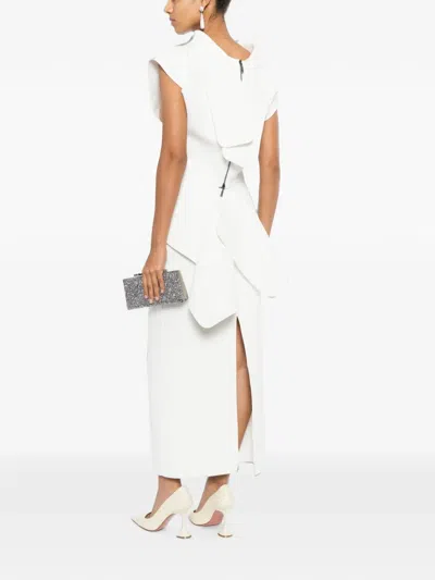 Maticevski Bluse Mit Einsätzen In White