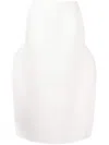 Maticevski Pureness Cut Away Skirt In White