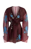 Maticevski Reciprocate Silk Organza Blazer