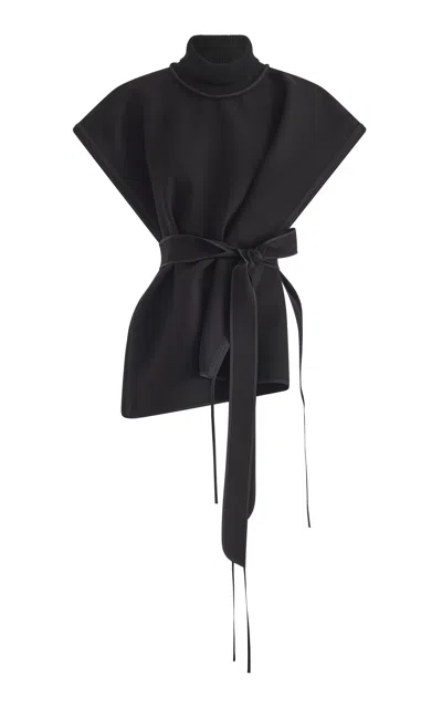 Maticevski Regent Open-side Top In Black