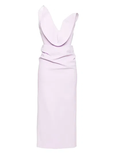Maticevski Requiem Dress In Purple