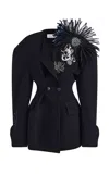 Maticevski Requirement Embroidered Blazer