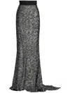 Maticevski Rhyme Maxi Skirt In Silver