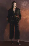 Maticevski Rumours High-waisted Straight-leg Pants In Black