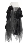 Maticevski Scanning Sequined Skirt