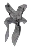 Maticevski Sequin-embellished Crepe Wizard Bodice In Gray