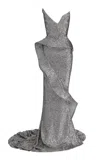 Maticevski Sequin-embellished Glorious Gown In Gray