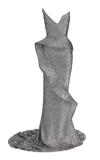 MATICEVSKI SEQUIN-EMBELLISHED GLORIOUS GOWN