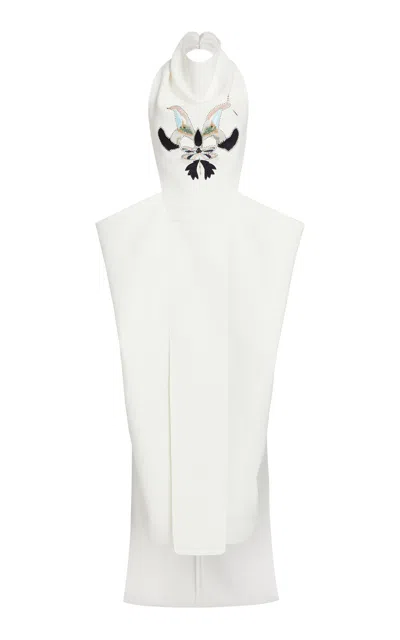 Maticevski Symbology Maxi Dress In White