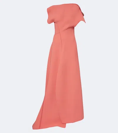 Maticevski Synergy Draped Gown In Pink