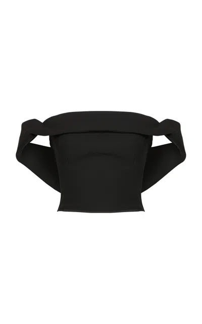 Maticevski Tour Bodice In Black
