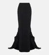 Maticevski Tuberose Maxi Skirt In Black
