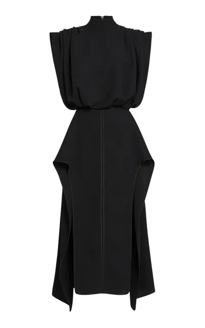 Maticevski Ultimate Midi Dress In Black
