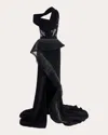 Maticevski Women's Degrees Beaded Organza Gown