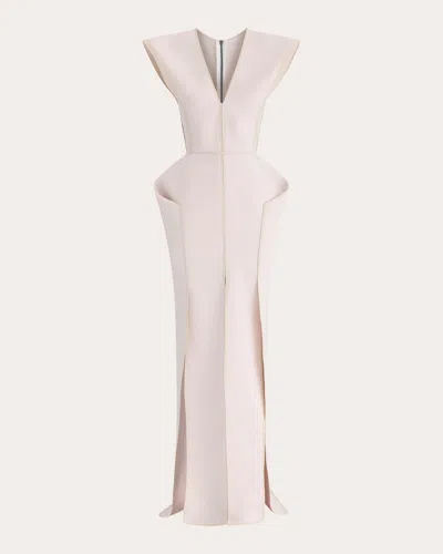 Maticevski Women's Graduate V-neck Gown