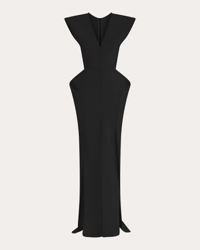 Maticevski Women's Graduate V-neck Gown