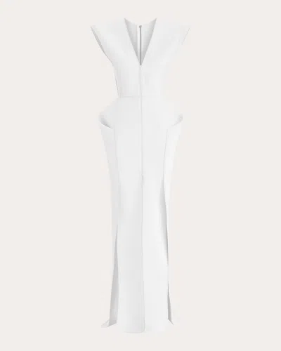 Maticevski Women's Graduate V-neck Gown