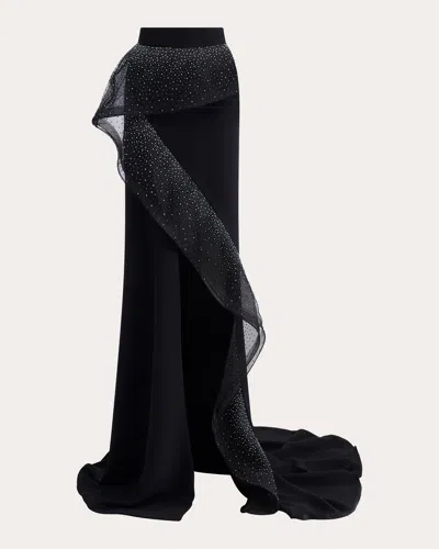 Maticevski Women's Naughty Devil Beaded Ruffle Skirt