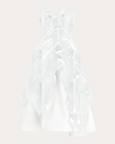 Maticevski Women's Presentation Wave Metallic Dress