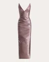 Maticevski Saucy Minx Cotton Midi Dress In Pink