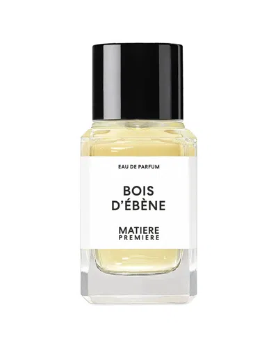 Matiere Premiere 1.7oz Unisex Bois D'ebene Eau De Parfum In Transparent
