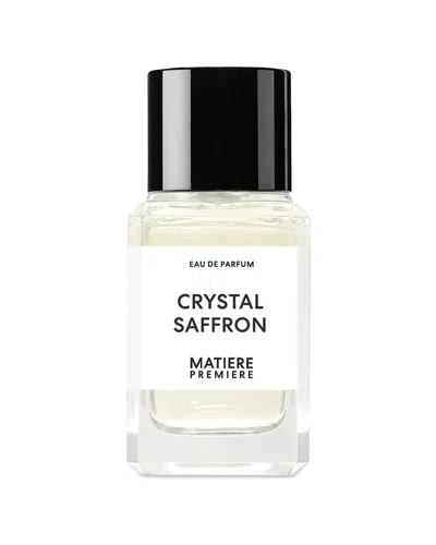 Matiere Premiere 1.7oz Unisex Crystal Saffron Eau De Parfum In Transparent