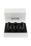 Matiere Premiere 3 Eaux De Parfum Set In White