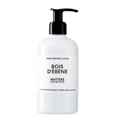 Matiere Premiere Bois D'ébène Hand And Body Lotion