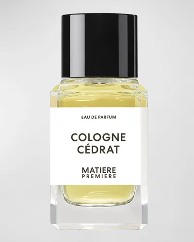 Matiere Premiere Cologne Cédrat Edp, 100ml In Yellow
