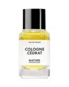 Matiere Premiere Cologne Cedrat Eau De Parfum 1.7 Oz. In Yellow