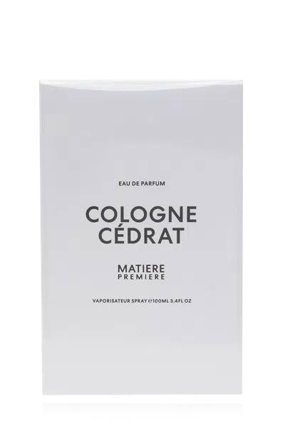 Matiere Premiere ‘colonge Cédrat' Eau De Parfum In Gold