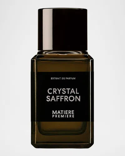 Matiere Premiere Crystal Saffrom Extrait, 100 ml In Brown