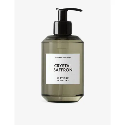 Matiere Premiere Crystal Saffron Hand & Body Wash 300ml In Transparent