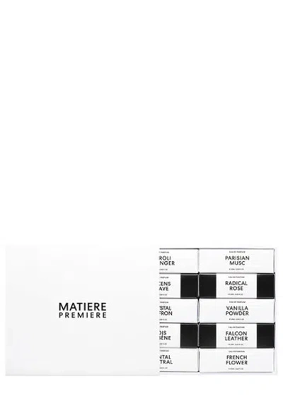 Matiere Premiere Eau De Parfum Discovery Sample Set 10 X 1.5ml, Perfume, Fragrance, Discovery Set, 1 In White