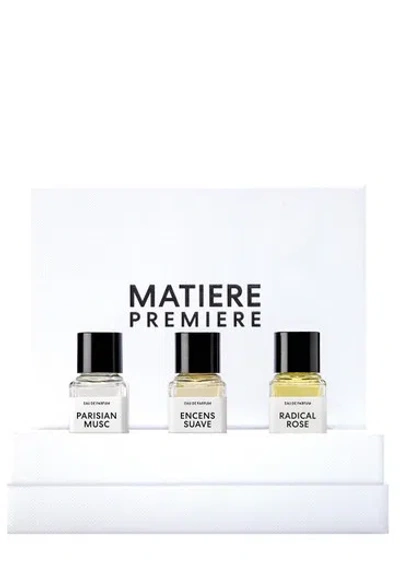 Matiere Premiere Eau De Parfum Discovery Set 3 X 6ml, Perfume, Spicy Rose Notes, Crystal Saffron And In White