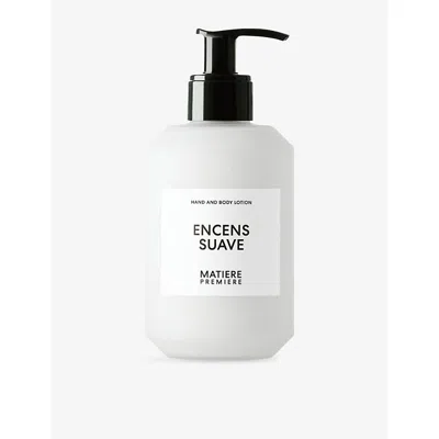 Matiere Premiere Encens Suave Hand & Body Lotion 300ml In Transparent