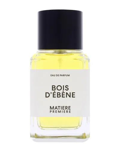 Matiere Premiere Men's 3.4oz Bois Debene Edp In Transparent