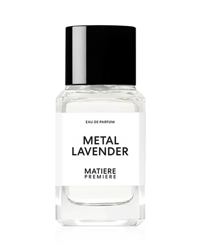 Matiere Premiere Metal Lavender Eau De Parfum 3.3 Oz. In Transparent